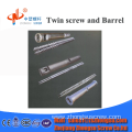 PVC cylinder twin screw extruder